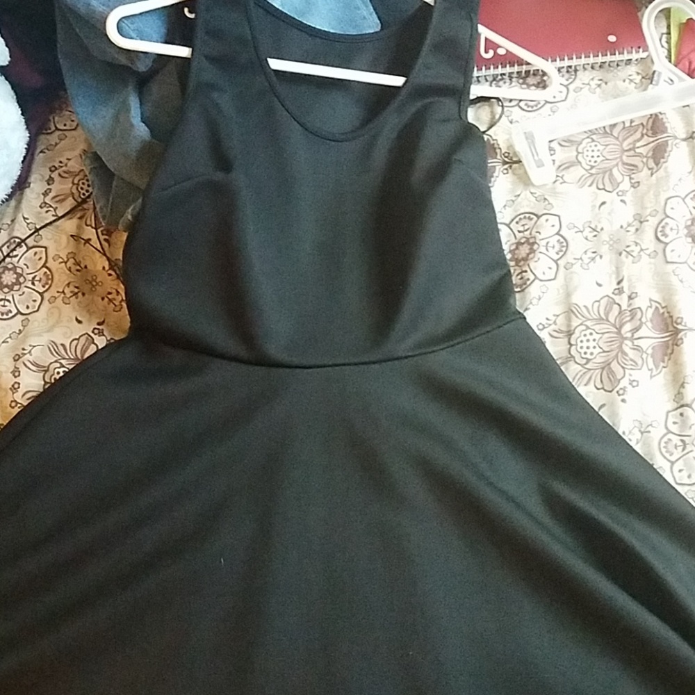 Black Skater Dress